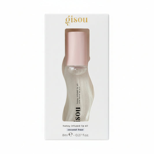 Gisou Honey Infused Lip Oil Coconut Frost 8 ml