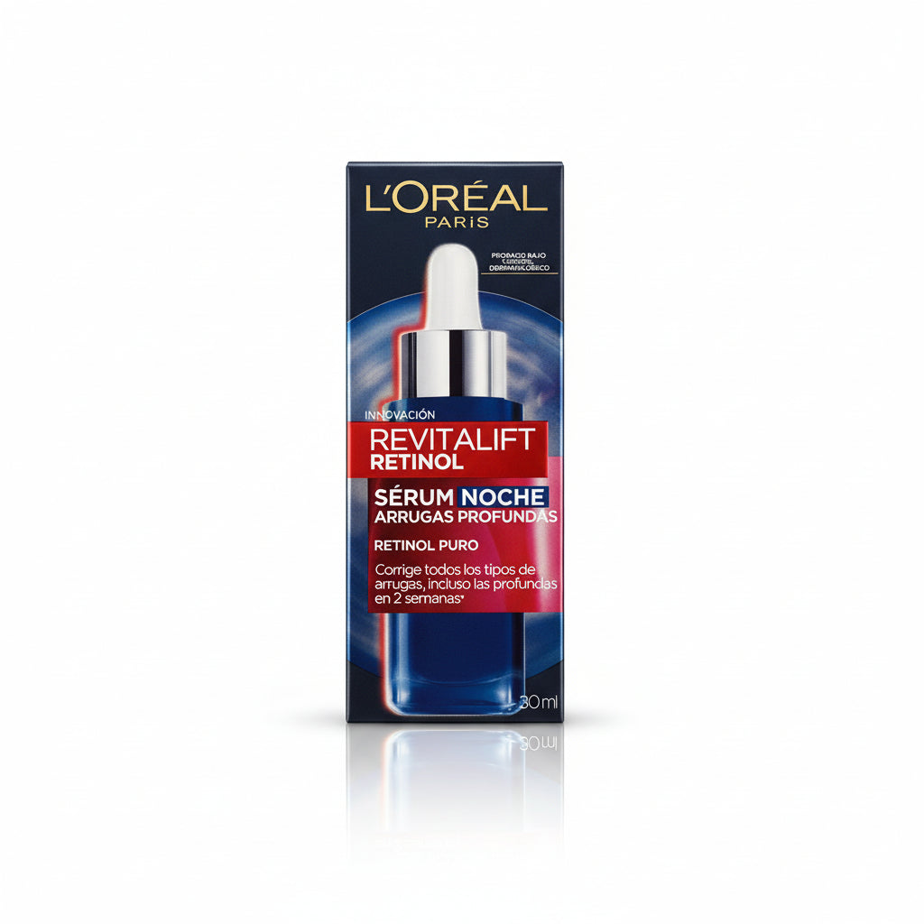 L'Oréal Paris Revitalift Retinol Sérum Noche con Retinol Puro 30 ml