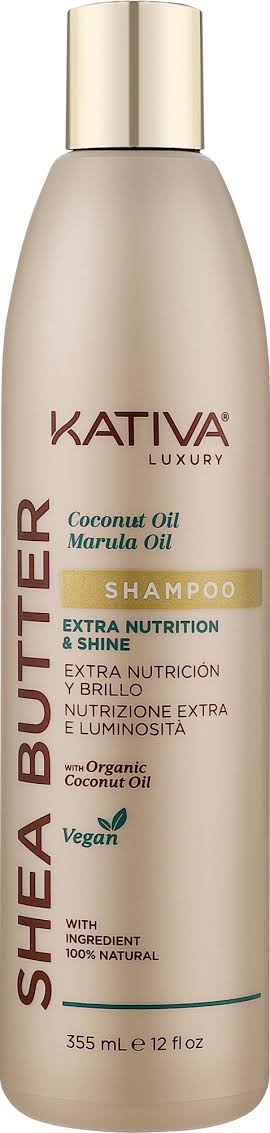 Kativa Luxury Shea Butter Extra Nutrition & Shine Shampoo - 355 ml (12 fl oz)
