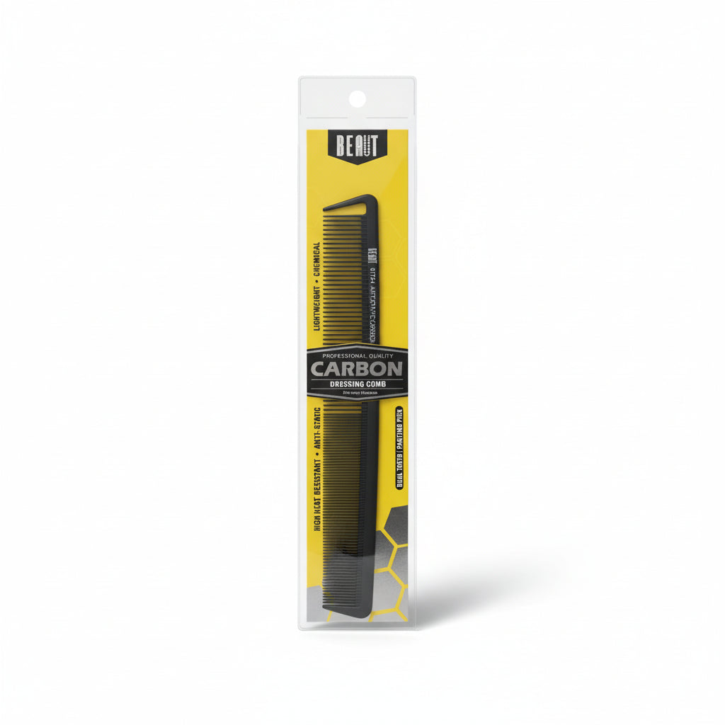 Peine para Peinados BEAUT Professional Quality Carbon Dressing Comb