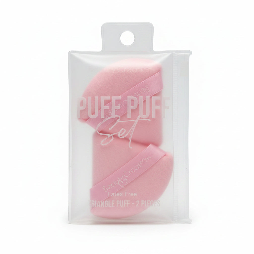 Beauty Creations Puff Puff Set Triangle Puff 2 pzas