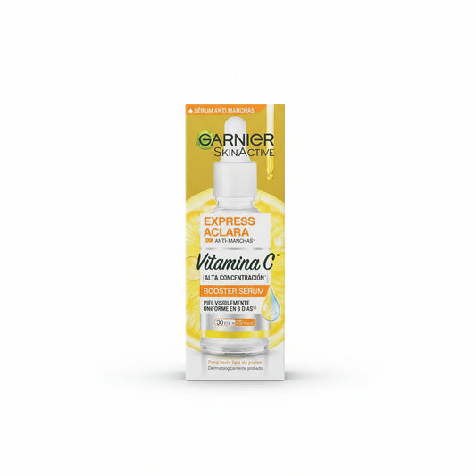 Garnier SkinActive Express Aclara Anti-Manchas Vitamina C Booster Sérum 30 ml