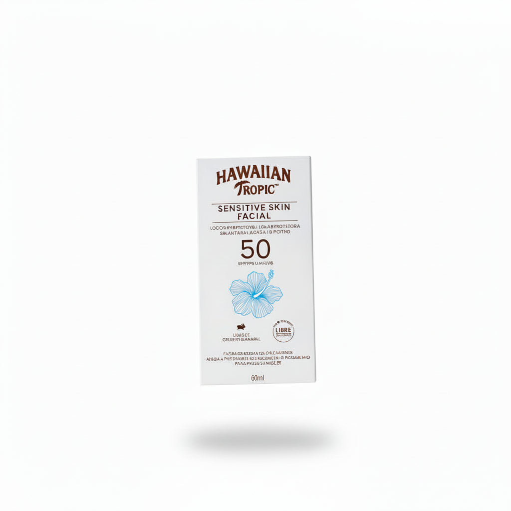 Hawaiian Tropic Sensitive Skin Facial FPS 50 60 ml.