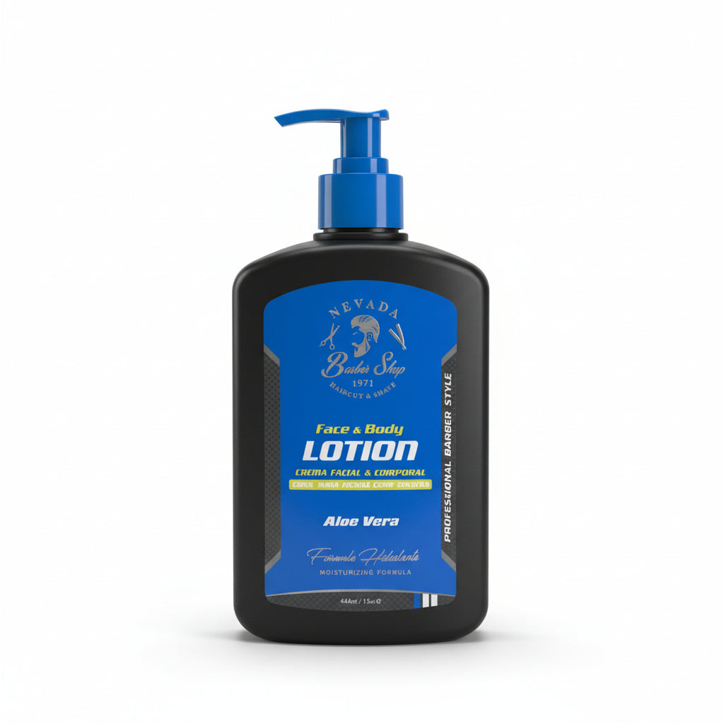Nevada Barber Shop Face & Body Lotion Aloe Vera 444 ml