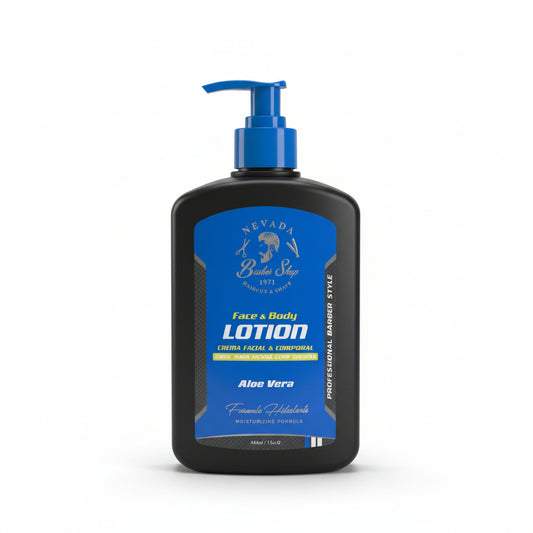 Nevada Barber Shop Face & Body Lotion Aloe Vera 444 ml