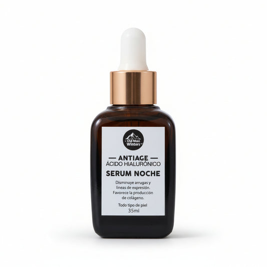 Antiage Ácido Hialurónico Serum Noche Old Man Winters 35 ml.