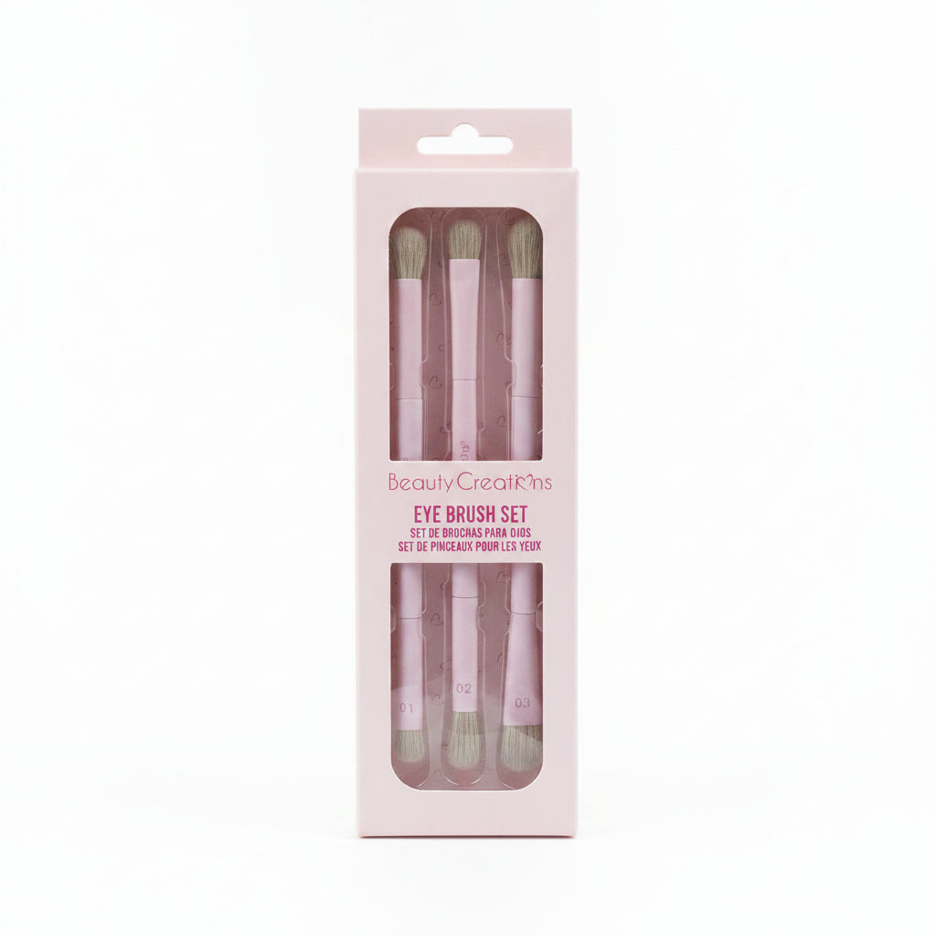 Beauty Creations Eye Brush Set 3 pzas