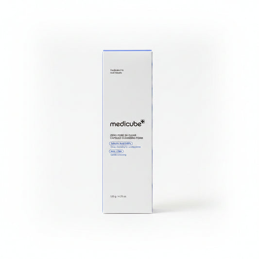Medicube Zero Pore SA Clear Capsule Cleansing Foam 120 g