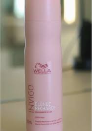 Wella Professionals Invigo Blonde Recharge Cool Blonde Shampoo 250ml
