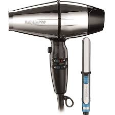 BaBylissPRO® STEELFX™ Stainless Steel Hair Dryer (BABSS8000) & Nano Titanium™ Prima2000® Limited Edition Set
