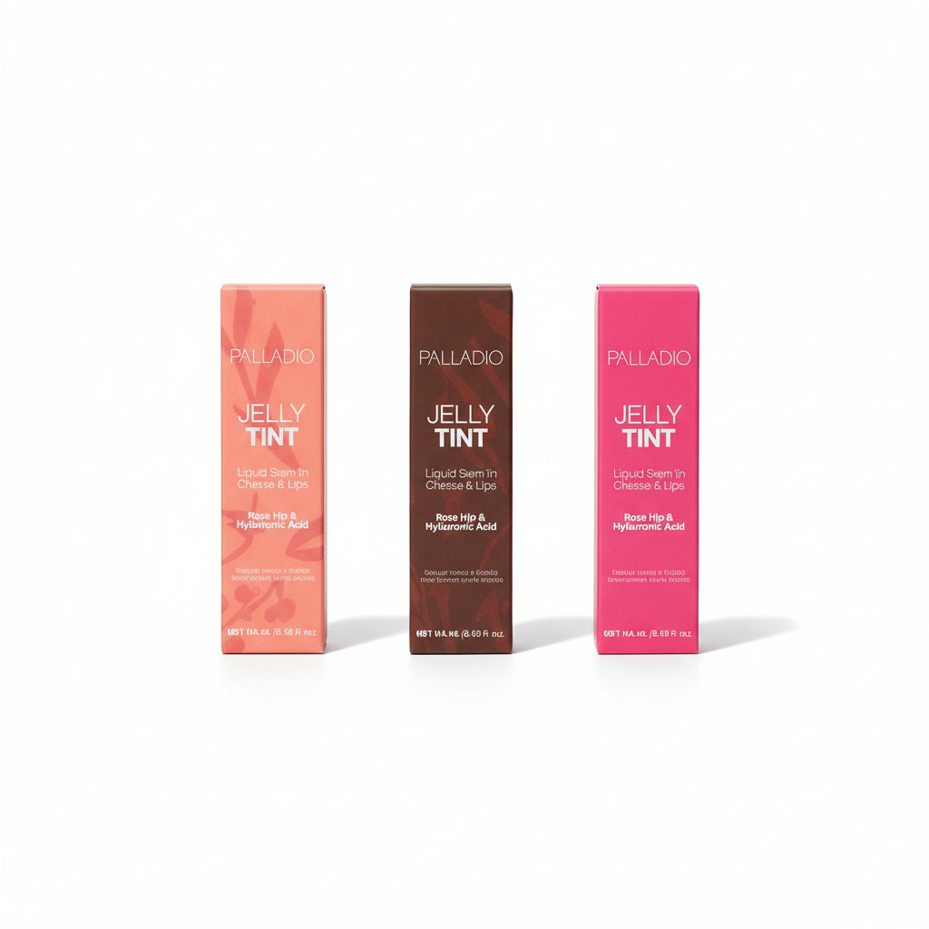 Palladio Jelly Tint Liquid Stain for Cheeks & Lips 3.9 ml