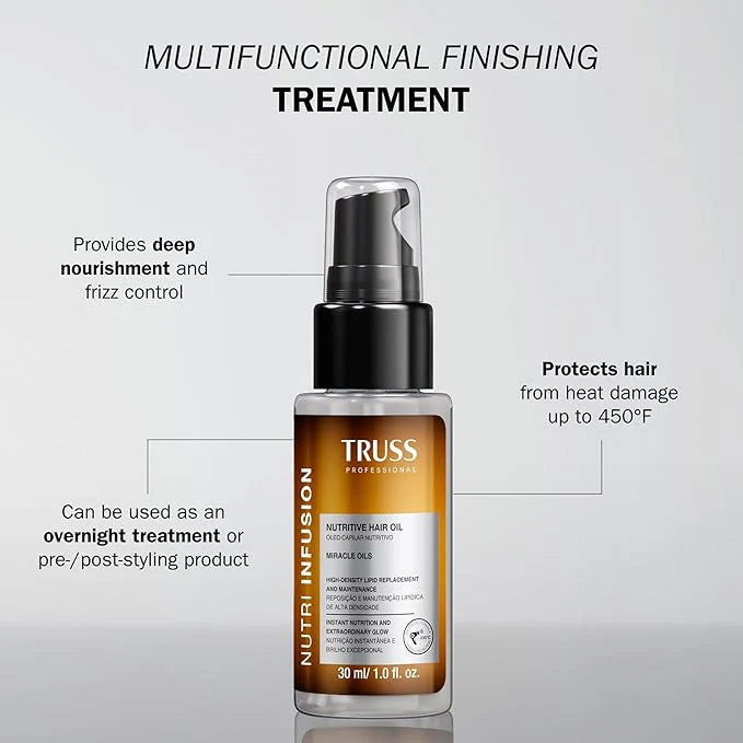 TRUSS Professional Nutri Infusion Nutritive Hair Oil (30ml)
