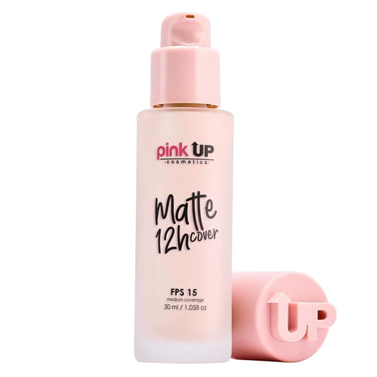 Base de Maquillaje Pink Up Matte Cover 12h 30 ml