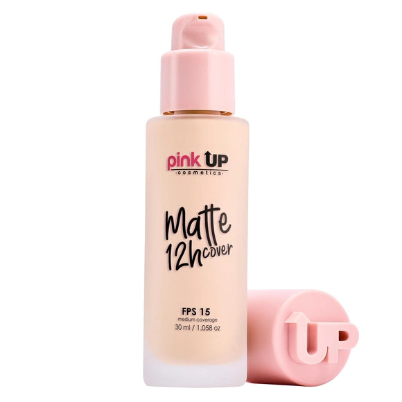 Base de Maquillaje Pink Up Matte Cover 12h 30 ml
