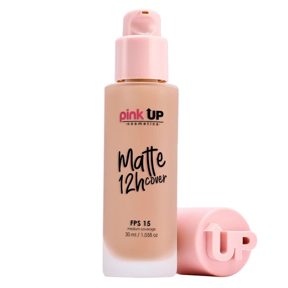 Base de Maquillaje Pink Up Matte Cover 12h 30 ml