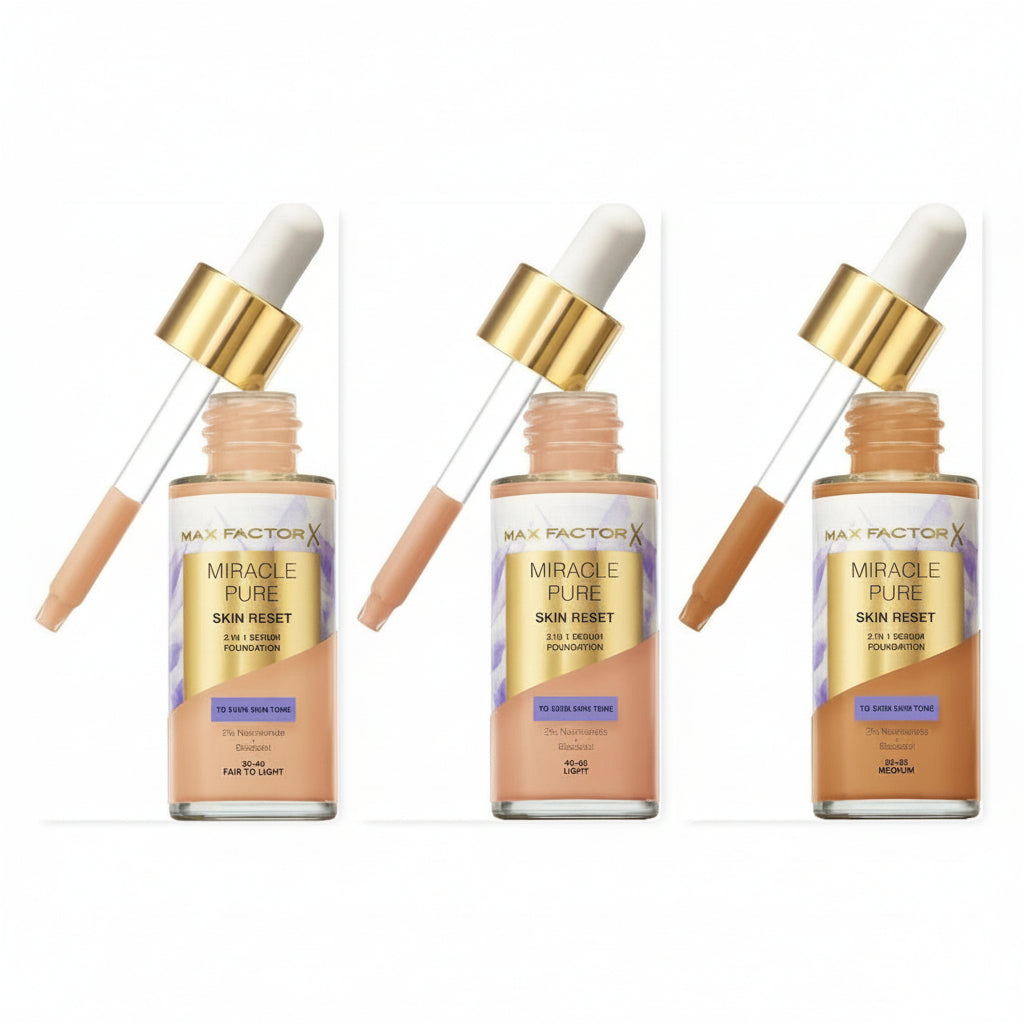 Max Factor Miracle Pure Skin Reset 2-in-1 Serum Foundation 30 ML