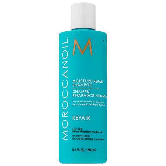 Moroccanoil Moisture Repair Shampoo (Champú Reparador Hidratante).
