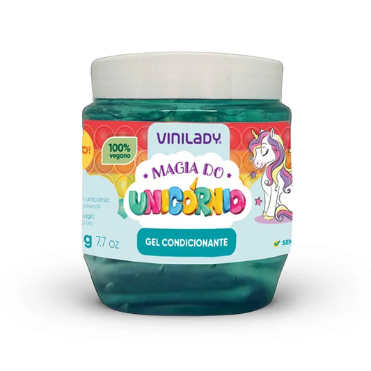 Vini Lady Kids Magia do Unicórnio Gel Condicionante com Glitter 220g